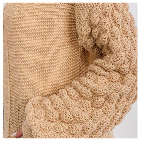 $25 start 195 1 LEFT ❤️ Detail sleeves long
CARDIGAN - Picture 3 of 4